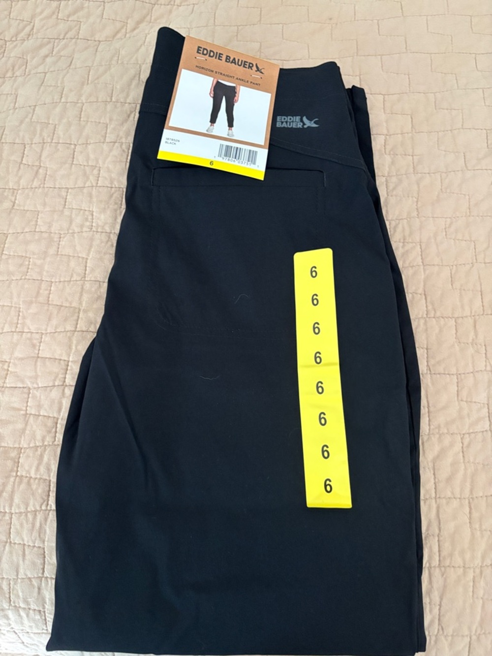 Eddie Bauer Men’s Black Chinos